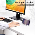 4K USB HDMI-compatible Type C Thunderbolt 3 Converter For Book Huawei Xiaomi USB-C To HDMI Adapter Cable. 