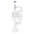 【Best Price Guaranteed 】Plastic Trumpet with 3 Colored Keys for Early Developmental Toy. 