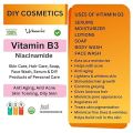 Niacinamide (Vitamin B3) Powder – Skin Brightening & Anti-Acne Active. 