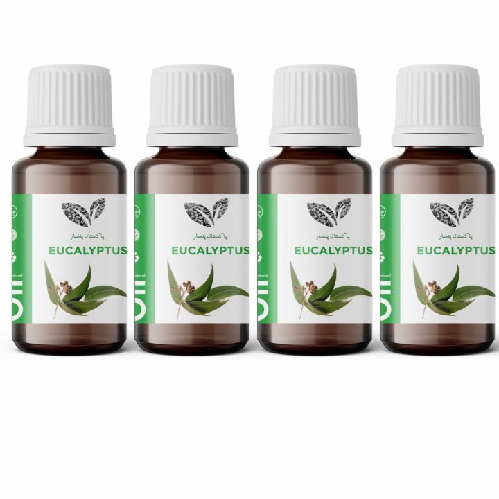 Eucalyptus Essential Oil - Pure & Natural – Undiluted Bundle Pack of 4