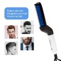Z.M  Hair & Beard Straightner Brush - instant heatup and ready to go - Multifunctional Hair Comb Brush Beard Straightener Hair Straighten Straightening Comb Hair Curler Quick Hair Styler For Men. 