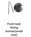 Flush tank fitting commode toilet tank parts  for one piece and two piece commod. 