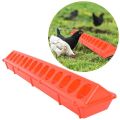 PLASTIC FLIP FLOP POULTARY FEEDER BIRDS FEEDING TRAY. 
