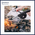Portable Barbeque Air Blower with Manual Handle Speed Control and Metal Fan Blade for Outdoor Barbecue Fire Bellow, Camping and Hiking Picnic KS. 