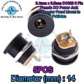 5,10,15,20,25,30 PCS Dc-022 Dc Power Jack Pcb Mount Female Connector 3 Pin With Nut 5.5mm x 2.1mm. 