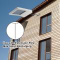 【Best  Discounts】30W 500LM 24LED Solar Wall Light PIR Motion Outdoor Garden Walkway Security Lamp. 