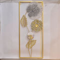 Luxury Living Room Background Art Iron Wall Decor Metal Wall Hanging Decoration. 