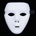 White Face Mask Halloween Party Masks Hip-Hop Ghost Dance Performances Props. 