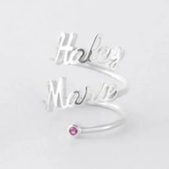 Customize name ring | Daraz.pk