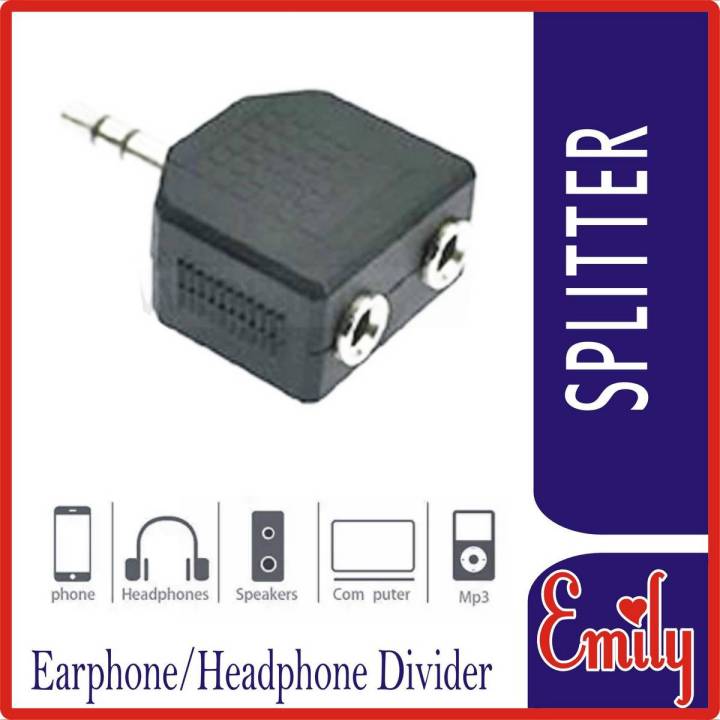 Earphone/Headphone%203.5mm%20Audio%20Splitter/Divider%20Dual%20Audio%20Line%20Headset%20Jack%20Earphone%20Splitter%20One%20In%20Two%20Couples%20Lovers%20Adapter%20For%20MP3%20MP4%20Portable%20Media%20Player%203.5mm%20-%20Image%206