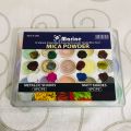 Artist Mica Powder Colors Set of 12 for Resin Art. 