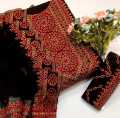 Un-stiched fabric women suit Stuff: cotton lawn. 