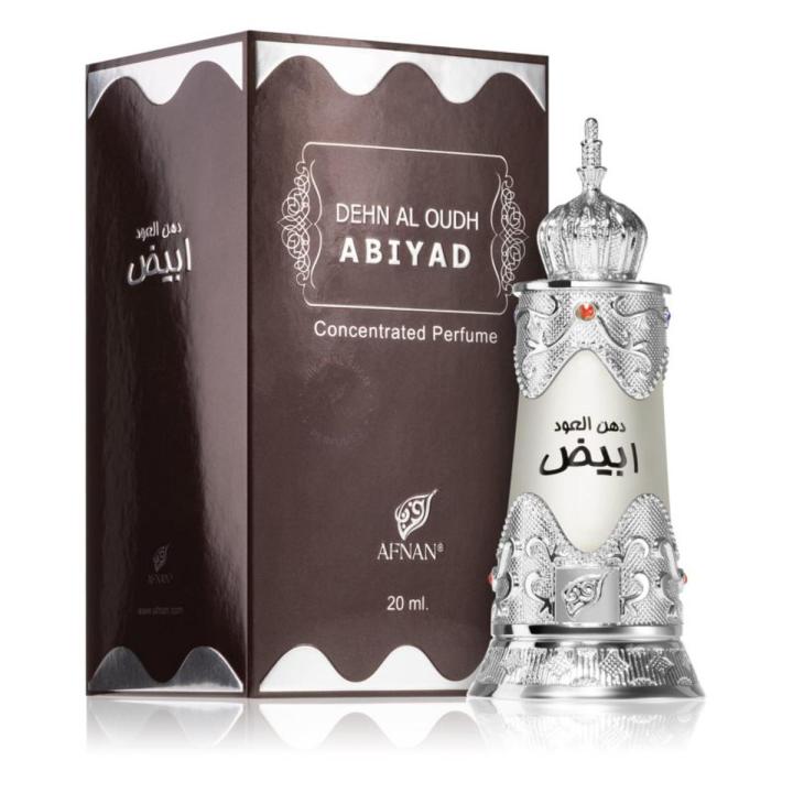 Afnan Concentrated Perfume Oil Dehn al Oudh Abiyad 20ml