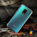 Redmi Note 9S, Note 9 Pro Shockproof Crystal Clear TPU Back Cover Case with Camera Protection Bump. 