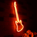 Neon Guitar Flex Silicone LED Neon Sign  2mm Thick Sheet with 12V Adapter. 