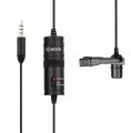Boya By M1 Mic | Specially Designed For Youtube Video Recording MIc | Wired Mic | Mic For Youtube | MIcrophone For PC Recording Mic  Best Quality Mic for Android, PC & DSLR | Professional Collar Mic - Lavalier 3.5mm Mic For Youtube With  Original Sticker. 