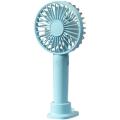 USB Small Fan Handheld Mini Charging Mute Portable Electric Fan. 