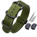 Watch Band Strap for Nylon and Conversion Kit for G-Shock GA-110/100/120/150/200/300/400/GD-100/110/120/G-8900/ GW-M5610/DW-6900. 