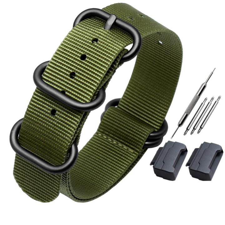 Watch Band Strap for Nylon and Conversion Kit for G-Shock GA-110/100/120/150/200/300/400/GD-100/110/120/G-8900/ GW-M5610/DW-6900