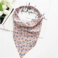 Silk Bandana Top Tube Scarf Bandana for Women Elegant Vintage Headband Neck Hair Tie Head Scarf. 