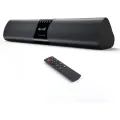 PC Soundbar, 20W Bluetooth Computer Speaker, Wired and Wireless Mini TV Soundbar for Desktop Laptop, Portable Soundbar,USB Powered, 3D Surround Sound, Built-in Microphone, 3.5mm Aux Input & TF, 16". 
