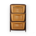 Vegetable basket onion & potato basket - 3 layer vegetable rack for kitchen, beautiful design, easy to hold and assemble with spacious racks | Aquaplast Vegetable rack basket kitchen rack dish rack plates rack. 