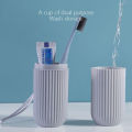 Portable Toothbrush Kit Case Toothpaste Cup Holder Protect Storage Box Travel Organizer Storage Cover Travel Toothbrush holder case Best for Travel Bathroom Accessories. 