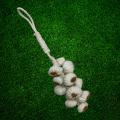 Artificial Foam Garlic Hanging String Vegetable Home Decoration - White. 