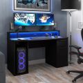 Flair Power Z Compact Gaming Desk With Colour light home office desk gameing desk. 