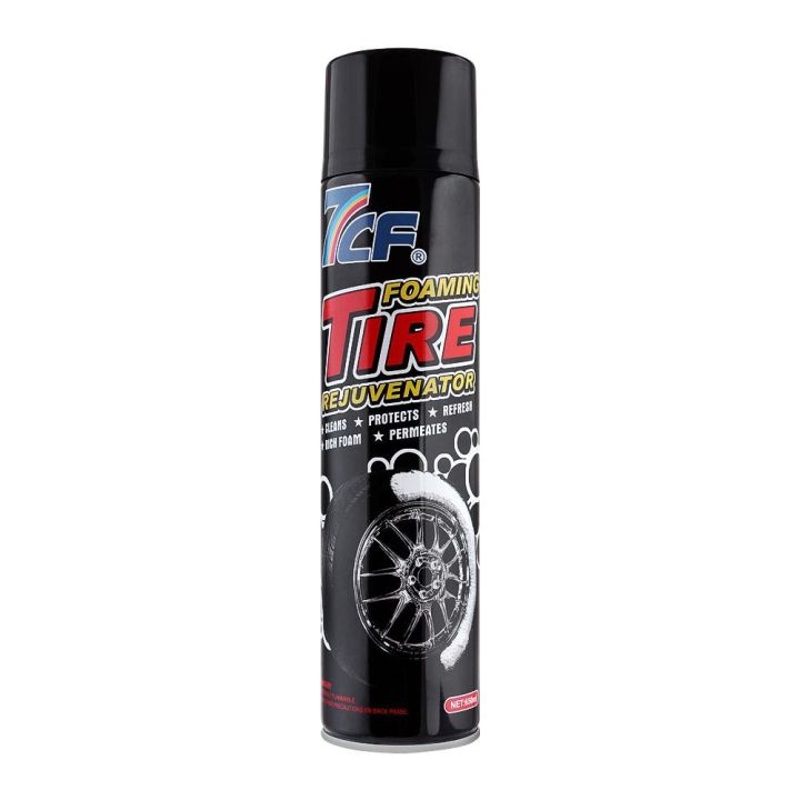 Tire Cleaner foam - 7cf Tire Foam - 650ml