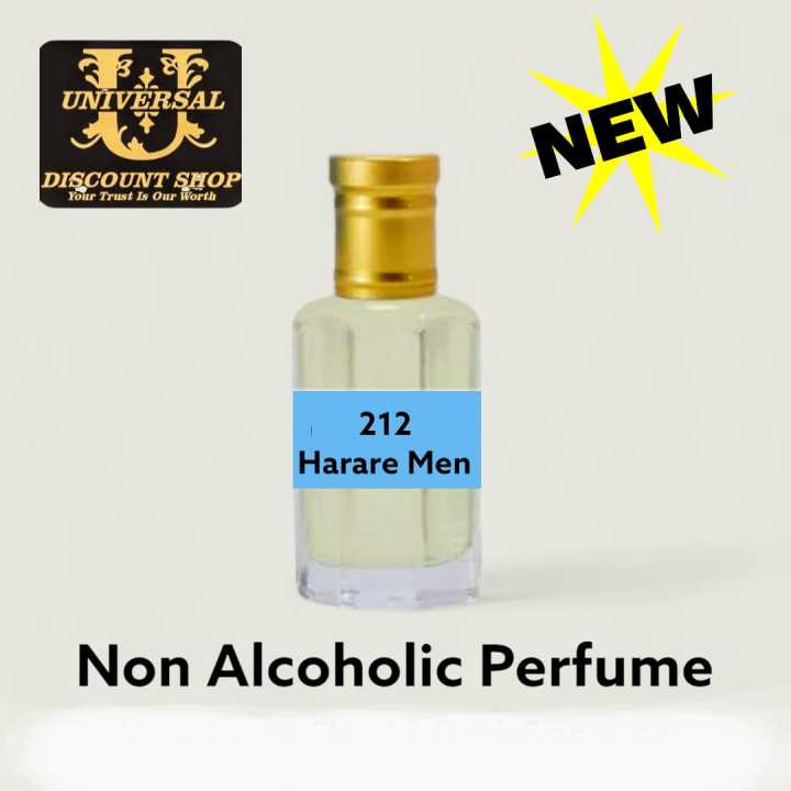 212 - HARARE MEN Pure Attar - Non Alcoholic Perfume