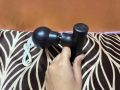 Mini electric fascia gun high-frequency multifunctional mini massage gun USB charging 3 massage gears compact and lightweight. 