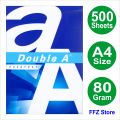 Double A, A4 Paper 80-gram Rim/Ream, 500 Sheets, AA A4 Paper 80 Gram. 