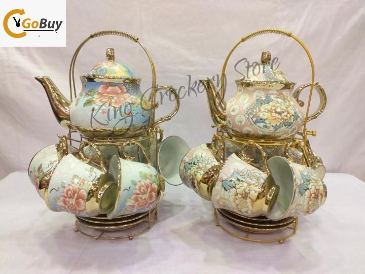13%20Pcs%20Ceramic%20Gold%20Plated%20Tea%20Set%20-%20Image%202