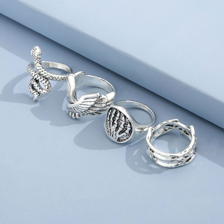 ARGETR%20Personality%20Vintage%20Unisex%20Geometry%20Fashion%20Jewelry%20Exaggerated%20Square%20Man%20Ring%20Snake%20Ring%20Korean%20Style%20Ring%20Punk%20Ring%20-%20Image%209