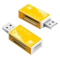 PULUZ- Multi in 1 Memory SD Card Reader for Memory Stick Pro Duo Micro SD,TF,M2,MMC,SDHC MS Card. 