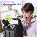 Amamia Wireless Microphone High Fidelity 2.4G Yoga Teaching Microphone Headset. 