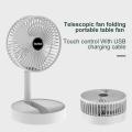 Portable Electric Mini Fan Foldable Telescopic Fan USB Rechargeable Fan Office Household Low Noise High Battery Life Standby. 