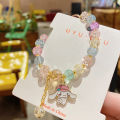 Good day Xiaohongshu same style student explosive beaded bracelet colorful cartoon bracelet boxed Yiwu jewelry for women. 