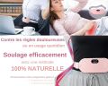 Digital Period Heating Pad & Vibrating Belt | 3 Heat Levels, 4 Massage Modes – Fast Relief for Menstrual Cramps. 