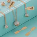 1 Roll 500Pcs Jewelry Price Tags Stickers Price Sticker Blank Price Label, Necklace Display. 