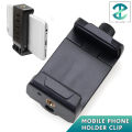 Multi-function Clip Mobile Phone Holder with Tripod Mount Adapter with Adjustable Screw Tripod Holder for Phone. 