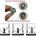 4 PCS Motion Activated Glow Bike Flashlight Car Motorcycle Tire Valve Caps Wheel Light – Amazing Fantastic Bicycle Accessory. 