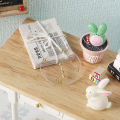 Dollhouse Decor Miniature Dollhouse Wall Clock Model Toy for Pretend Play Realistic Furniture Accessory 1 12 Scale Miniature Wall Clock. 