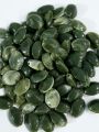 Green Marbled Oval Beads – Pack of 50gms/ 210 Beads | Glossy Finish for Jewelry Making, DIY, Crafts. 