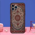 Persian Carpet Floral Pattern Phone Case For iPhone 15 12 13 Mini 11 14 Pro XS Max 7 8 Plus SE 2020 X XR Silicone Cover. 