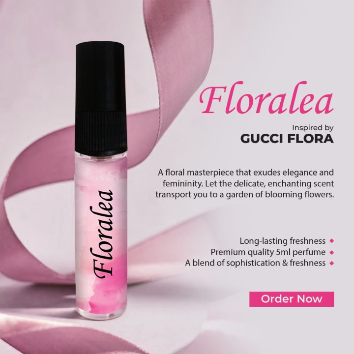 Romantic Perfume–Floralea Perfume for Girls – Elegant Floral & Long-Lasting Fragrance 5ml–Best Perfume for Women