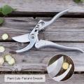 Pruning Shears 8 Inch Professional Bypass Garden Scissors, Premium Quality Japanese Gardening Tools Hand Pruner with Ergonomic Handle. 