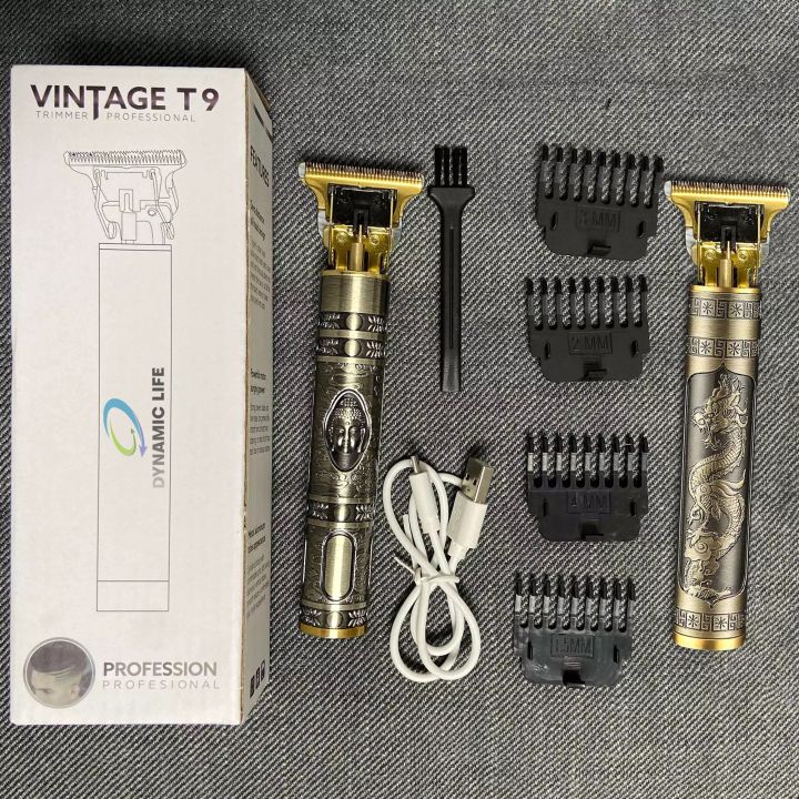 Vintage%20T9%20Trimmer%20Professional%20Dragon%20Style%20Metal%20Rechargeable%20Electric%20Hair%20Clipper%20Cutting%20Machine%20-%20Image%205