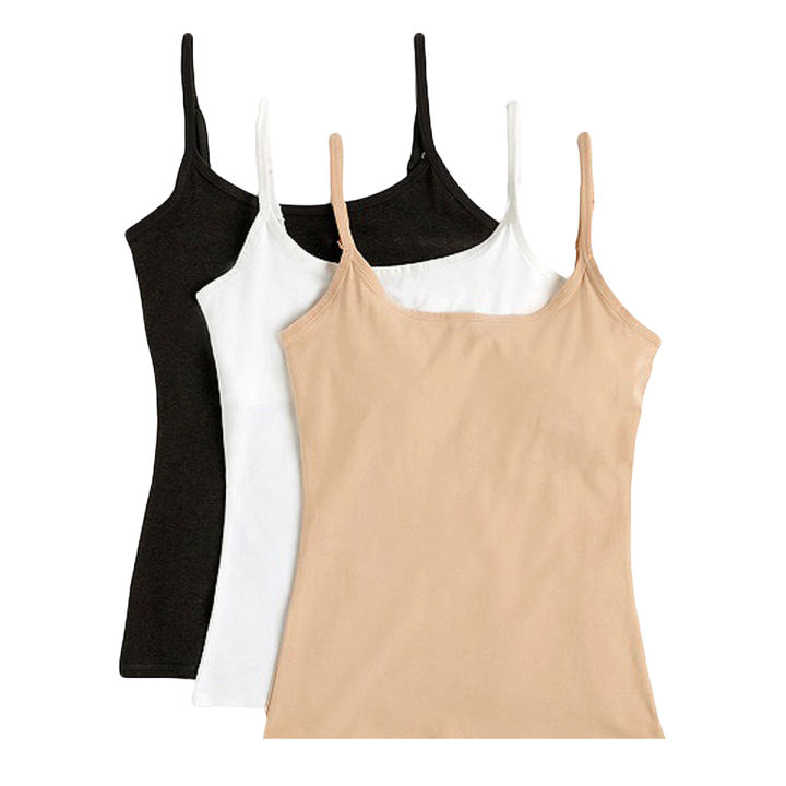 Pack of 3 Camisole For Women & Girls - Shameez